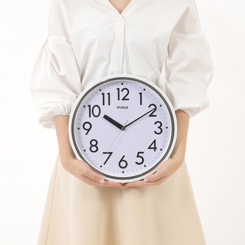 掛け時計 プラターフ 防災 直径31cm