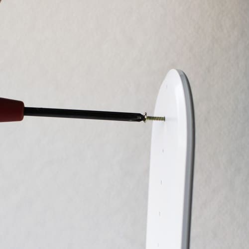 時計 スタンド 掛け時計 置き時計 ホワイト