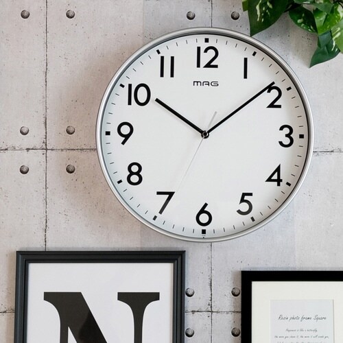 掛け時計 レオン 直径30cm