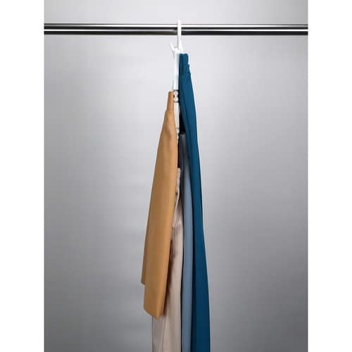 ハンガー スカートすっきり4段 スノーホワイト