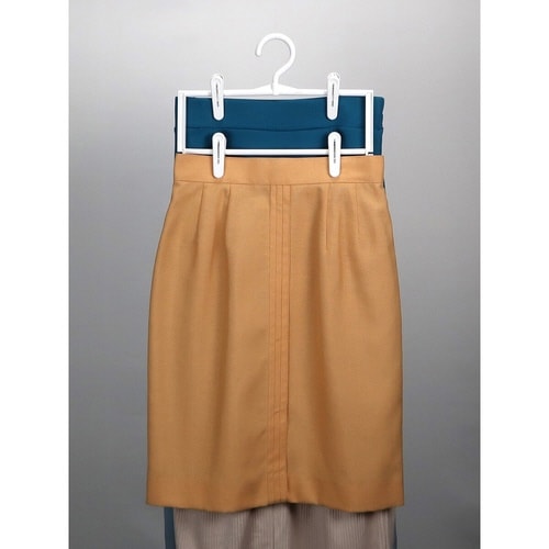 ハンガー スカートすっきり4段 スノーホワイト