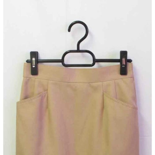 衣類ハンガー ボトムハンガー 5本組 ブラック