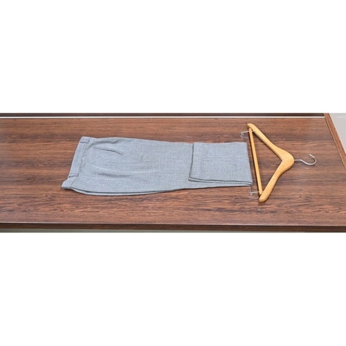 ハンガー 木製ハンガー 5本組 クリア