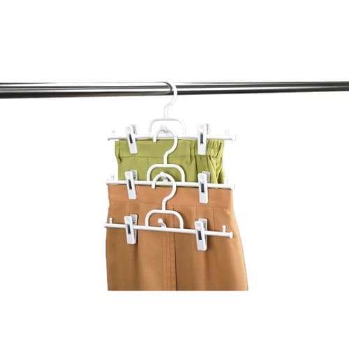 ハンガー ボトムハンガー連結式 スノーホワイト