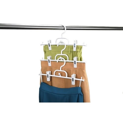 ハンガー ボトムハンガー連結式 スノーホワイト