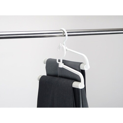 ハンガー スラックスハンガーEX スノーホワイト