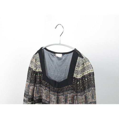 すべらないハンガー アニマーレ ブラウス シルバー