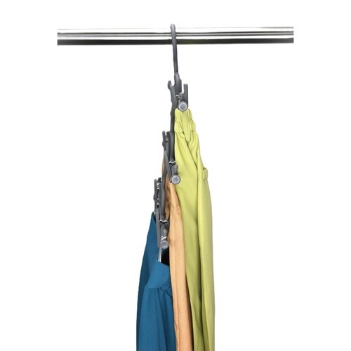 ハンガー ボトムハンガー連結式 ロックグレー