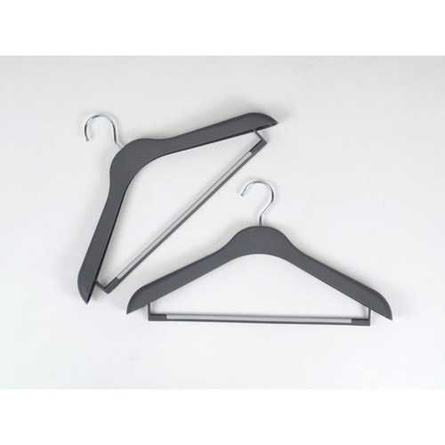 ハンガー フォーマルカペラB 2本組 ロックグレー