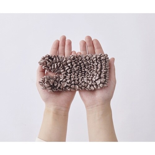 エコバッグ ストレッチ 無地 サンドベージュ