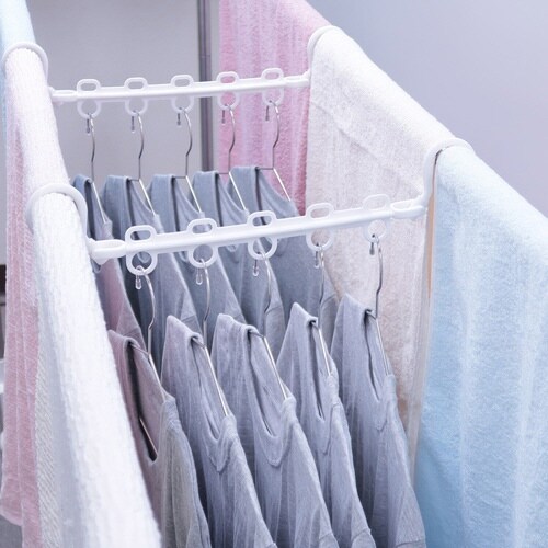洗濯ハンガー 2本組 アライール リレーハンガー