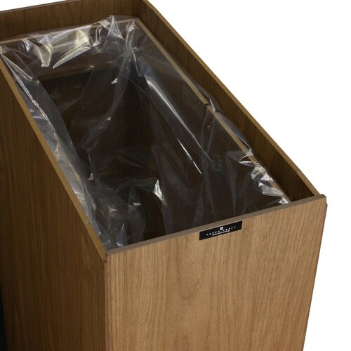 ゴミ箱 30L BOSK 木製 ブラウン