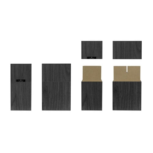 ゴミ箱 5.3L バスク M カバー付 ブラック