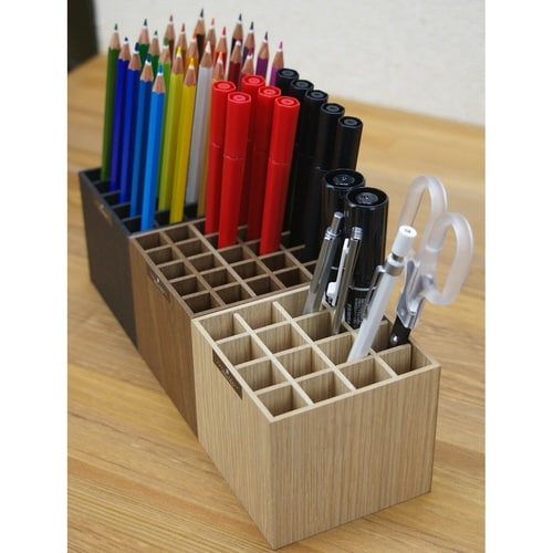 木製 ペンスタンド ペン立て バスク ナチュラル