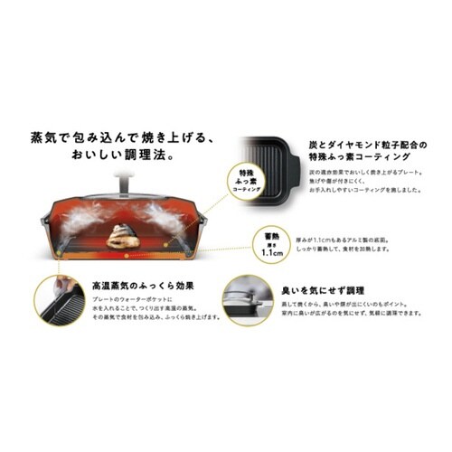 Leye グリルパン IH対応 蓋付き 日本製