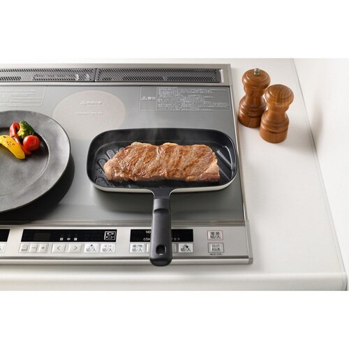 ロースター IH対応 蓋付き leye