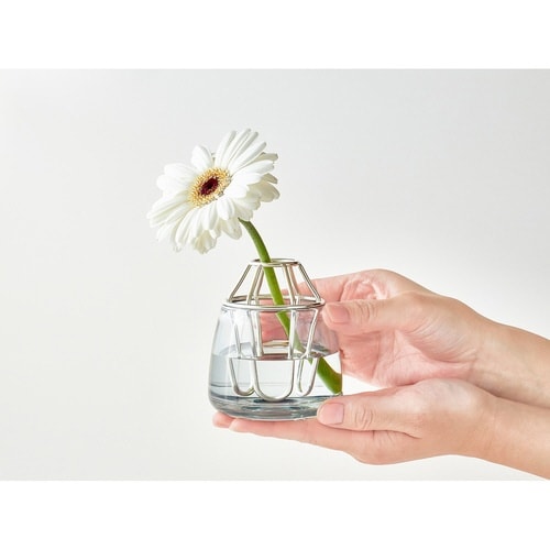 花瓶 ウォーターキープベース 抗菌 フラワーベース