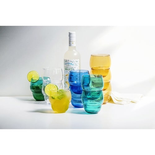 コップ 414ml スタッキングバブル クリア