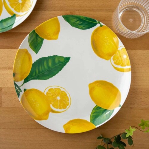 プレート 27cm フレッシュレモン プラスチック