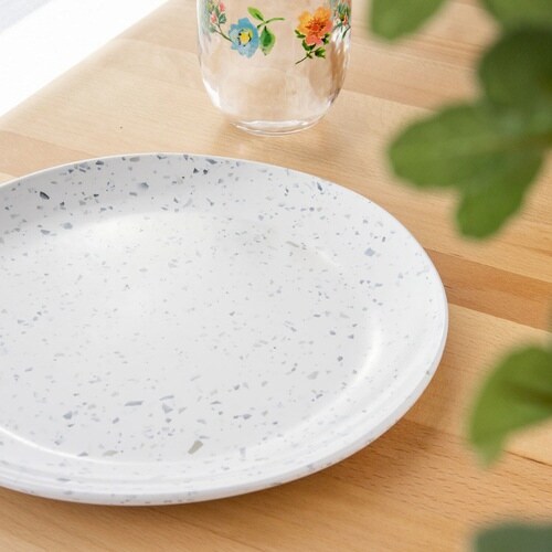 プレート 27cm オリオン テラゾ ホワイト