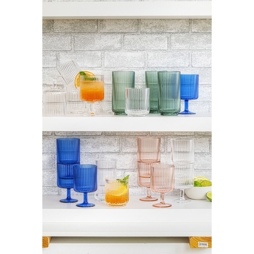 ワイングラス 300ml メサ ピンク