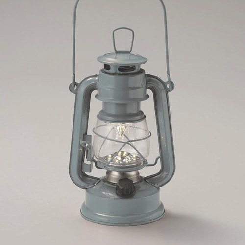 LEDランタン 電池式 ミントブルー