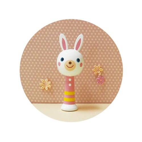 おもちゃ 知育玩具 マラカス うさぎ 1歳 2歳