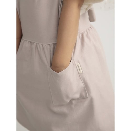 エプロン 無地 Lincラップエプロン ピンク