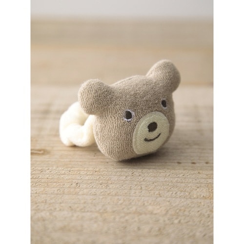 ガラガラ ベビーリスト ブラウン