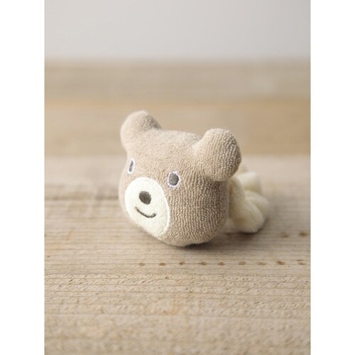 ガラガラ ベビーリスト ブラウン