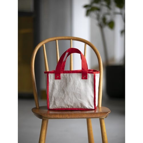 エコバッグ よそいきリネン coleco ピンク