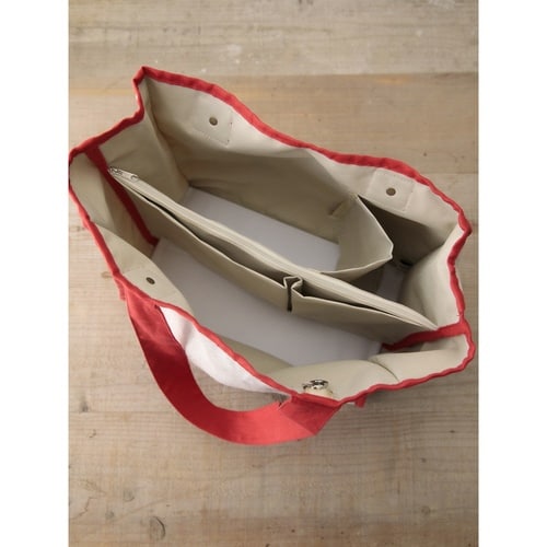 エコバッグ よそいきリネン coleco ピンク