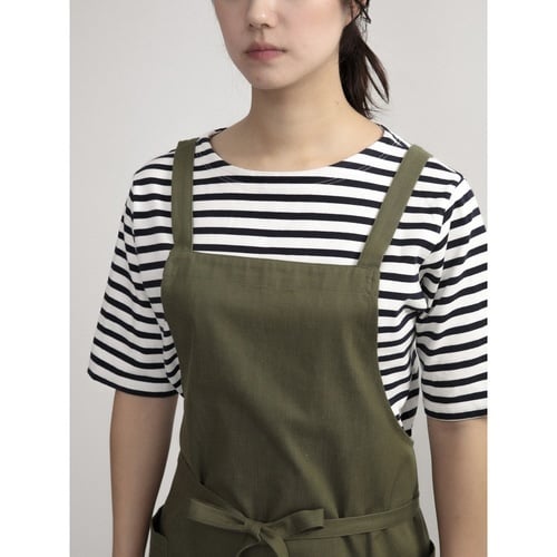 エプロン カーキ