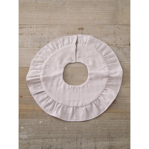 スタイ まあるいフリルスタイ 女の子 ピンク