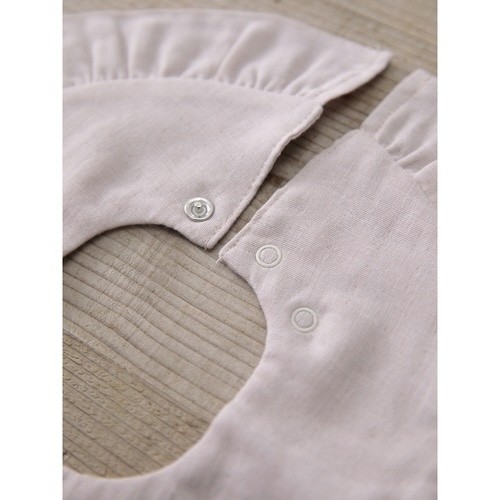 スタイ まあるいフリルスタイ 女の子 ピンク