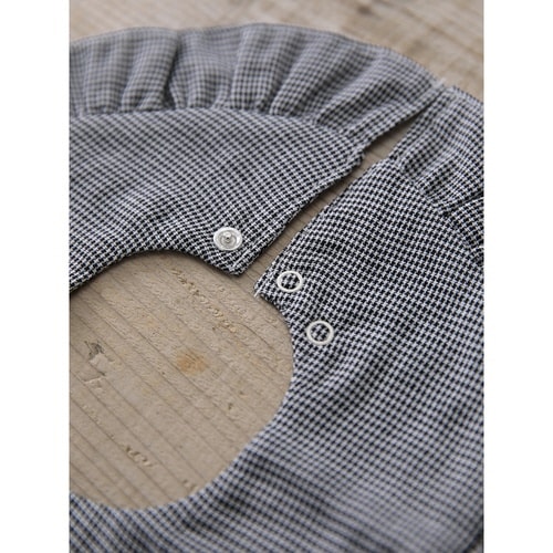 スタイ まあるいフリルスタイ グレンチェック