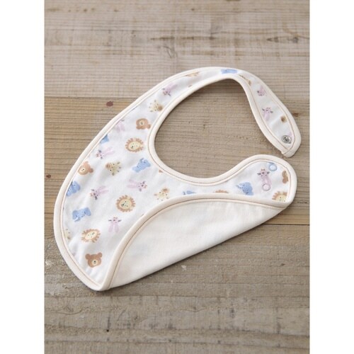 スタイ スマイリーアニマル 日本製 ガーゼ 女の子