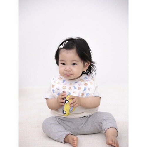 スタイ スマイリーアニマル 日本製 ガーゼ 女の子