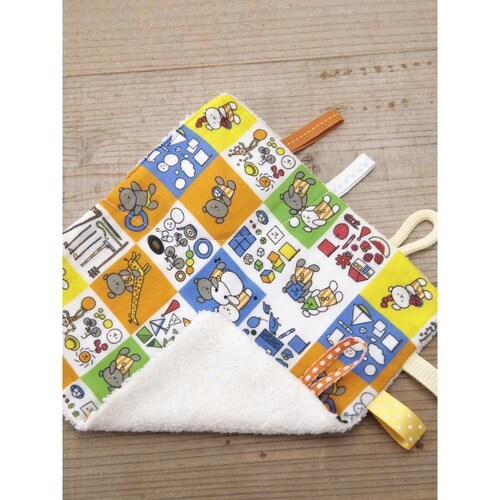 ベビー ハンカチ ニギニギハンカチ ブロック