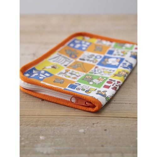 母子手帳ケース マルチポーチ ブロック