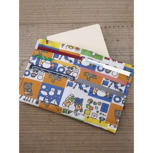 母子手帳ケース マルチポーチ ブロック