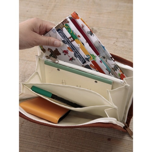 母子手帳ケース マルチポーチ ブロック