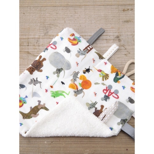 ベビー ハンカチ ニギニギハンカチ オールスター