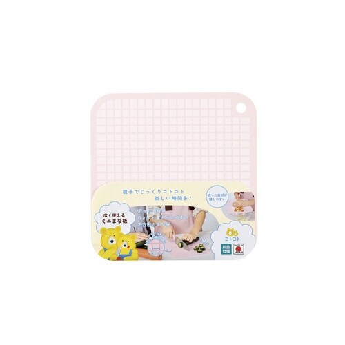 まな板 四角 コトコト ピンク