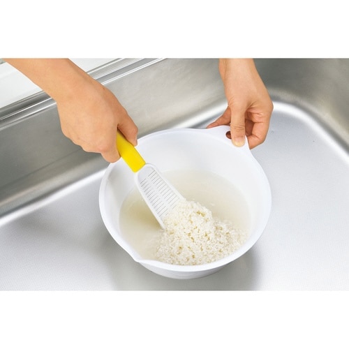 米研ぎ フルベジスマイル 水切りできる米研器