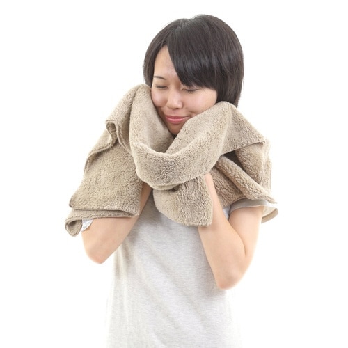 タオル ヘアタオル ライトブラウン