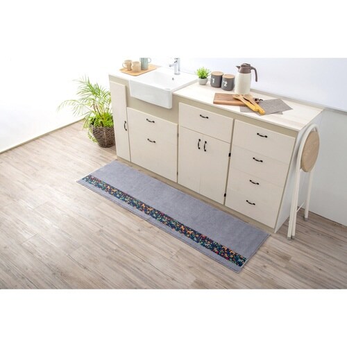 キッチンマット ダーラヘスト ライトグレー