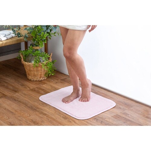 バスマット タオルバスマット ピンク