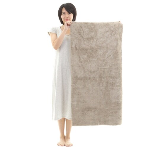 タオル バスタオル ライトブラウン