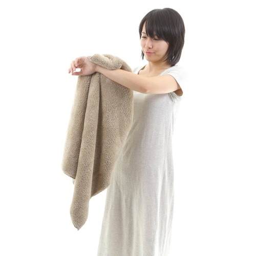 タオル バスタオル ライトブラウン